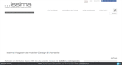 Desktop Screenshot of issima.fr